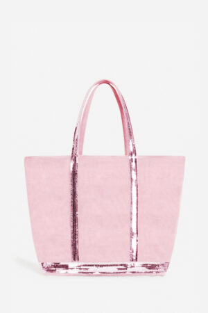 Cabas L Vanessa Bruno en lin rose ancien