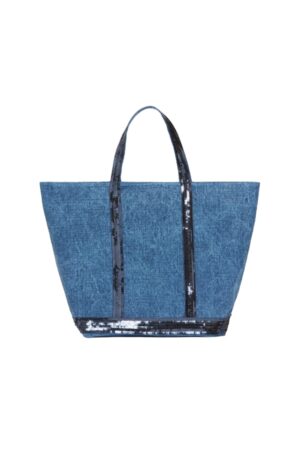 Cabas M Vanessa Bruno lin indigo