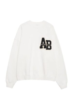 Sweat-shirt Anine Bing Miles Off White
