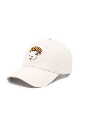 Casquette Ganni Chaton Beige