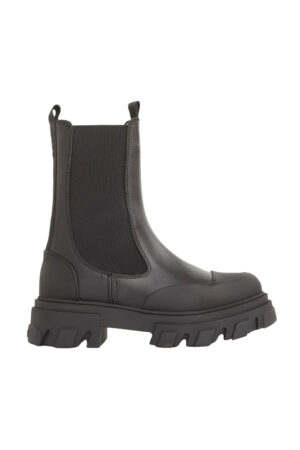 Boots chelsea Ganni noir
