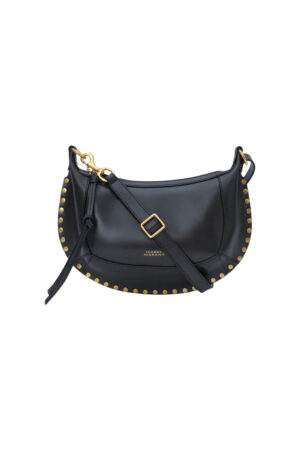 Sac oskan moon noir cuir lisse Isabel Marant