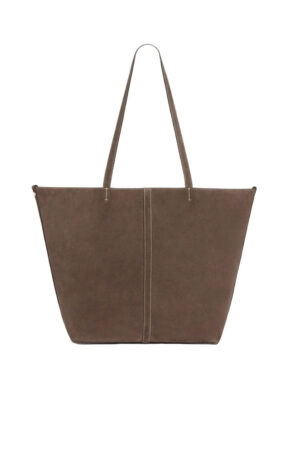 Cabas Vanessa Bruno Daily cuir taupe