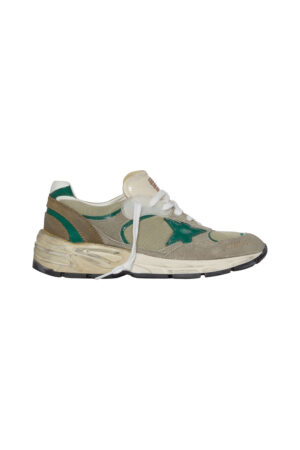 Running Dad Golden Goose taupe et vert