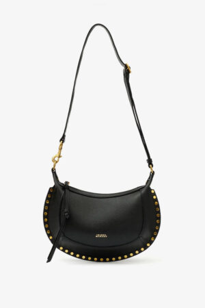 Sac Oskan Moon Isabel Marant noir grainé