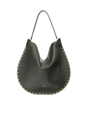 Sac Oskan Hobo Soft Isabel Marant noir grainé