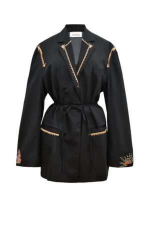 Veste Taylor noire Monoki