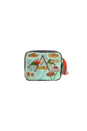 Pochette Heal Teen ice blue orange Monoki
