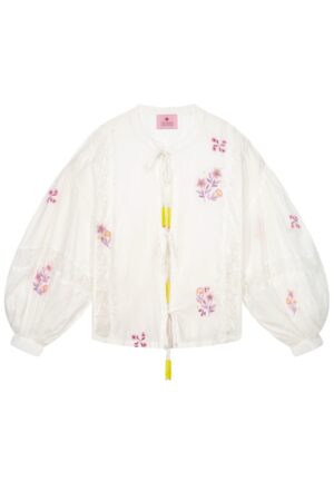 Blouse Astra Victoria Leivissa Blanc