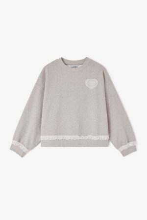 Sweat Isoli Ganni Gris Paloma