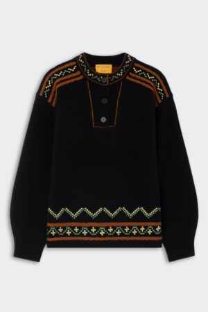 Pull Fisherman Henley Guest in Residence